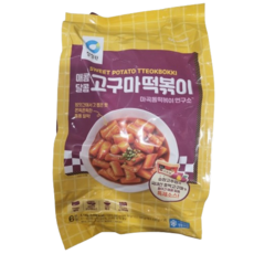 [코스트코] 청정원 매콤달콤 고구마 떡볶이 2130g 아이스박스 아이스팩포장 /냉동식품, 3개, 710g