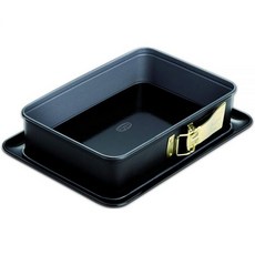 닥터 외커 스프링폼 직사각형 백아이디어 위드 서버판 28x18cm 블랙 틴플레이트 28x18x7cm, 닥터 외커 스프링폼 직사각형 백아이디어 위드 서버판 2