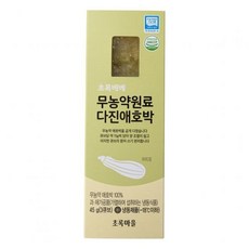 초록마을 초록베베 무농약원료 다진애호박(45g/3큐브) x 5개