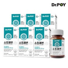 닥터포이 쇼킹쾌변 90정 1개월분 6병, 6개