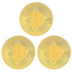 U7 Coin Medal 펜던트 스테인리스 스틸 18K 금 도금 비트코인 보석 디지털 Cryptocurrency Blockchain 비