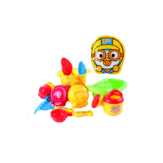 뽀로로 가방 모래놀이, MIX (색상 혼합), 680g, 4세트