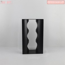 와인 정리대 와인랙 인테리어 주류 보관 와인용품 집들이 선물, 1개, 블랙(19x12x36cm)