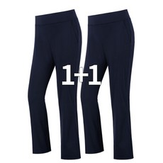 1+1 여자 세미 슬랙스 쿨링 팬츠 R305 입는순간 시원한 냉장고 에어 슬랙스 스판 바지