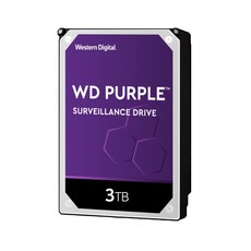 [웨스턴디지털] WD30PURZ 3TB 웬디 퍼플 WD PURPLE CCTV전용 HDD, 1개 - 웬디퍼플