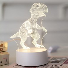 북유럽 LED 아크릴 무드등, 공룡