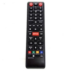 [해외] 원격 제어 삼성 AK59145A LCD HDTV BDE57 BDE59 BDES60 BDEM57 BDEM57ZA 블루 레이 DVD 플레이어 넷플릭스, 상세내용표시