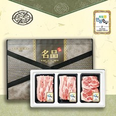 굿커머스 축협안심한돈 1등급 알뜰선물세트 1호 900g (삼겹300삼겹300목살300) -인증, 1개