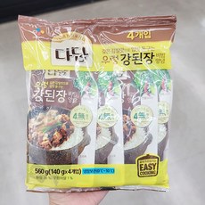 CJ 다담 우렁강된장, 아이스보냉백포장, 560g, 1개