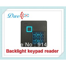 DWE CC RF 125khz 도어 액세스 제어 백라이트 rfid 근접 키패드 리더, 1개