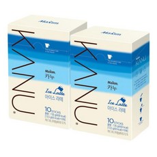 맥심 카누 아이스 라떼 10T 2개, 13.5g, 10개입