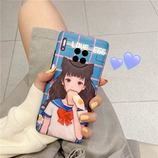 일한 적용 화웨이 NOVA7 PRO5G 핸드폰케이스 6SE5I 큐트 4E 3I 소프트케이스