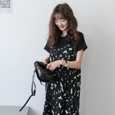 MI_46 출산 드레스 여름 정장 임산부 쉬폰 스커트 여성 치마 6A_66 패션