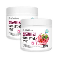 링곤베리 글루타치온 분말 핀란드산, 2개, 200g