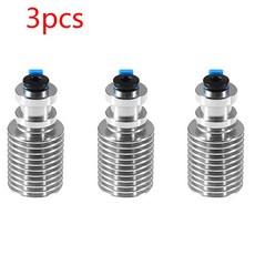 부품 3pcs V6 방열판 1.75mm 3D 프린터 라디에이터 알루미늄 쿨러 키트 Prusa i3 MK3 J-헤드 압출기 핫 엔드, [01] 3pcs