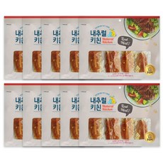 내추럴키친 치즈닭갈비, 10개, 300g - 간식맘쿡치킨