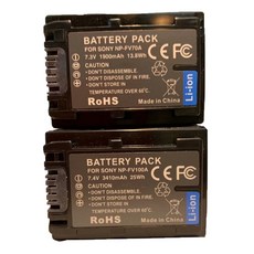 소니 NP FV70 NP FV70A NP FV100 NP FV100A infolithium v 시리즈 용 배터리 팩 + 충전기|배터리 충전 케이스|, 단일, 1개, NP-FV70A