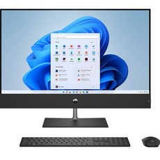 HP 파빌리온 올인원 일체형 PC 스파클링 블랙 27-ca1000KR (라이젠7-5825U WIN11 Home RAM 16GB SSD 512GB + HDD 1TB), HP 파빌리온 27-ca1000KR, 기본형