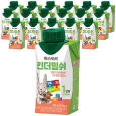 파스퇴르 킨더밀쉬 액상분유 1단계 200ml, 1개