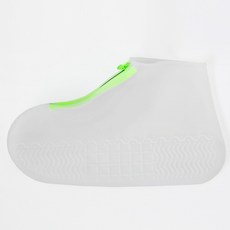 틱앤톡 신발 방수 숏 커버 실리콘 PVC TT230165, 2개, 투명XL
