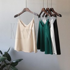 kirahosi 캐주얼 여자 끈 나시 티셔츠 슬림 이너티 15호+덧신증정 BFq9dexu