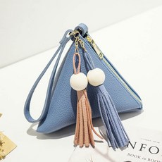 동전 지갑 손에 들다 여성 INS 스타일리쉬 토트백 삼각 쭝쯔 미니백 거스름돈 핸드폰가방