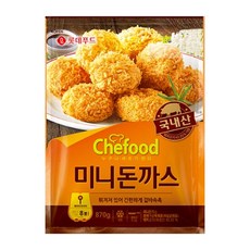 롯데쉐푸드미니돈까스