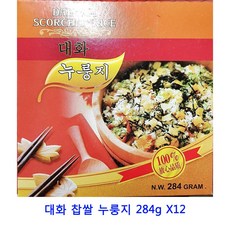 [2개묶음 할인]업소용 식자재 대화 찹쌀 누룽지 284g X12 JDS-59014 바질씨드 오트밀가루 퀴노아