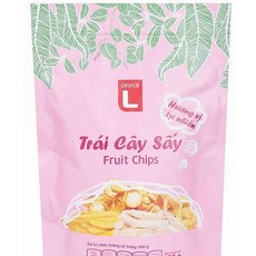 Choice L Trai Cay say Fruit Chips 과일칩, 6개