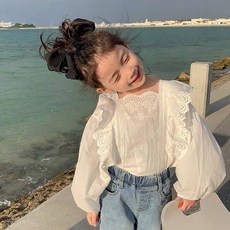 버버리키즈블라우스