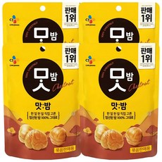 맛밤 유기농, 60g, 4개