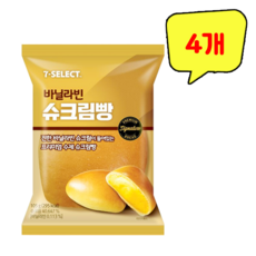 도투락 바닐라빈 슈크림빵, 4개, 105g