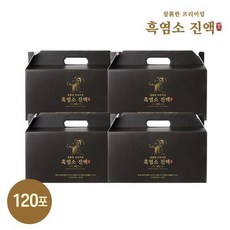 참진한 프리미엄 흑염소진액 4박스 120포(70g*30포*4박스), 단품, 단품