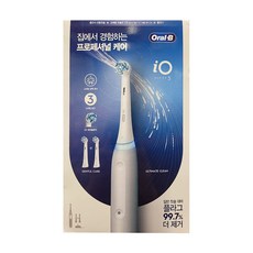 오랄비 전동칫솔 IO3 아이코닉 그레이/젠틀케어 화이트 2입세트 코스트코, 2개