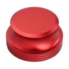 ASHATA Record Weight StabilizerDurable Aluminum Record Weight Clamp for LP Vinyl Metal Disc StabilizerPremium Audiophile Grade Vinyl Vibration Re, 옵션 2 Color = red