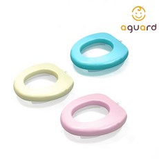 [가격준수]아가드 소프트유아변기커버 유아변기커버 배변연습 배변훈련 아기변기 아가드 생활낙원 아동변기 겸용변기, 블루;1TA-002-02