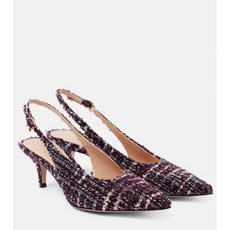 Gianvito Rossi 55 부클레 슬링백 펌프스 189336