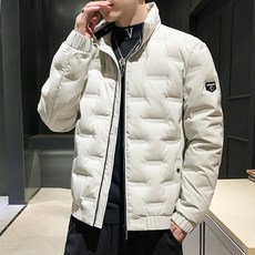 남자 패딩 점퍼 고급 다운자켓 겨울 보온 남성 퀼팅 구스다운 방한 숏패딩 패딩자켓 바람막이 아우터 040