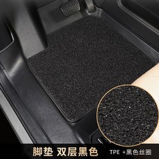 자동차바닥매트 c적용 쉐보레 올란도 자동차 발매트 대전 둘레 TPE방수 이중 실타래 바닥식, T13-7좌석(고급모델)6D발매트+실타래 이중(블랙색)