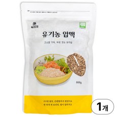 싸리재 유기농 늘보리 압맥 800g 찐늘보리 부드러운 보리밥 짓기, 1개