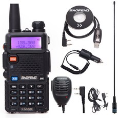 Baofeng-무전기 uv-5r 양방향 CB 라디오 업그레이드 버전 128ch 5W VHF uvhf 174MHz 경찰 스캐너, 03 호주 표준, 08 UV-5R-black and all