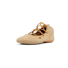 Camper 여성용 캐주얼 앵클 부츠 블랙.