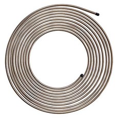 4LIFETIMELINES Copper-Nickel Brake Line Tubing 10 4LIFETIMELINES 구리-니켈 브레이크 라인 튜브 코일 10개 1/4 x 2, 1/4 x 25, 10 Coils,4LIFETIMEL