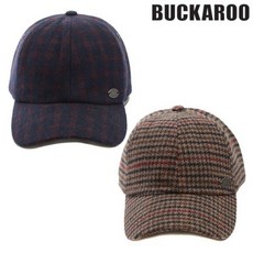 [버커루][특가전][BUCKAROO][PREMIUM][요건 초대박 단몇점 한정!]남녀공용 체크아일렛 패턴 버커루찡 고급볼캡 야구모자 - 버커루모자