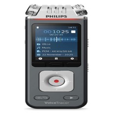 PHILIPS 필립스 DVT6110 스피치 보이스레코더 디지털녹음기, 실버, 단일상품