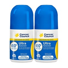 캔서카운슬 울트라 선스크린 선크림 SPF50+ 75ml 2팩