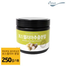 올바른습관 인도산 보스웰리아가루 250g x 2병 보스웰릭산 보스웰리아추출분말 무릅 관절 연골 건강 관리, 1병, 250ml