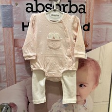 [압소바] 겨울 50% /가을 겨울 기본으로 입기 좋은 바디슈트 세트 /신생아부터 백일아기까지 추천 /70사이즈 슈트*앙코바디슈트세트*