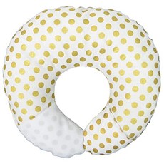 BabyMoon Pod 4-in-1 플랫 헤드 예방 배 시간 간호 여행 (금 점)을위한 다목적 유아 베개, 본상품, 본상품