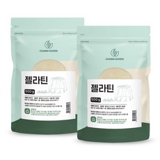 참굿즈 젤라틴 한천 가루 판젤라틴 젤리 푸딩 만들기 500g 3팩